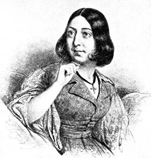 George Sand, 1923.Artist: Louis Leopold Boilly