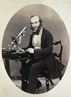 Microscope Prints: George Shadbolt. Creator: Unknown
