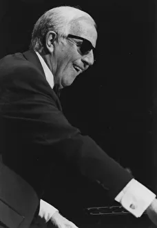Expressive Prints: George Shearing, David Jacobs, Barbican, London, 1996. Creator: Brian Foskett