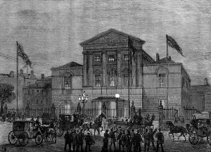 Centenary Prints: The George Stephenson Centenary at Newcastle-On-Tyne: banquet at the Assembly Rooms
