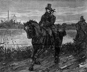 Centenary Prints: George Stephenson, the Father of Railways: Stephenson and his wife