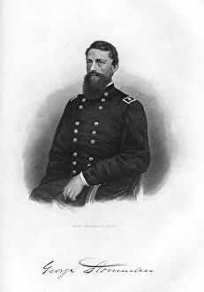 Images Dated 2nd December 2006: George Stoneman, Union cavalry general, 1862-1867.Artist: Brady