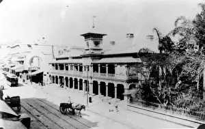 British Colony Prints: George Street, Brisbane, c1897. Creator: Unknown