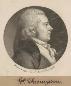 Mezzotint Prints: George Thompson, 1799. Creator: Charles Balthazar Julien Fevret de Saint-Memin
