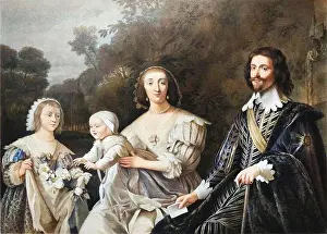 Duke Prints: George Villiers, Duke of Buckingham and Family