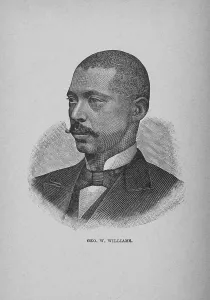 Wood Norman B Prints: George W. Williams, 1897. Creator: Unknown