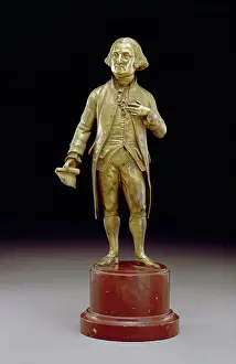 Gilding Prints: George Washington, 18th century. Creator: Francois Marie Suzanne