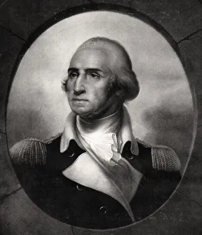 Peale Prints: George Washington, 19th century. Artist: Rembrandt Peale