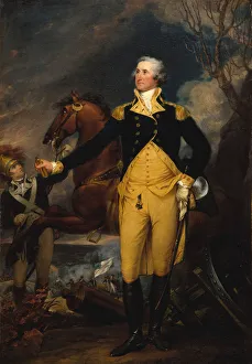 George Washington before the Battle of Trenton, ca. 1792-94. Creator: John Trumbull