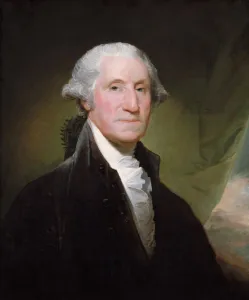 General Washington Prints: George Washington, begun 1795. Creator: Gilbert Stuart