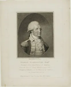 Presidents Prints: George Washington, c.1792. Creator: Edward Savage