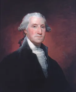Stuart C Gilbert Prints: George Washington, ca. 1798-1800. Creator: Gilbert Stuart