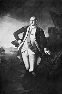 George Washington, the first President of the United States, (late 18th-early 19th century). Artist: Charles Willson Peale