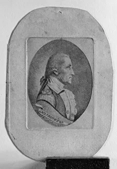 President Collection: George Washington, late 18th century. Creator: Jospeh Wright