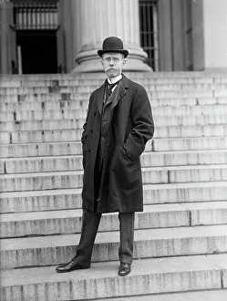George Washington Norris at Treasury, 1917. Creator: Harris & Ewing. George Washington Norris at Treasury, 1917. Creator: Harris & Ewing