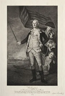 Albert Rosenthal American Collection: George Washington at Princeton, 1898. Creator: Albert Rosenthal (American, 1863-1939)