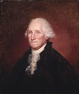 General Washington Prints: George Washington (The Gadsden-Morris-Clarke Portrait), 1795. Creator: Rembrandt Peale