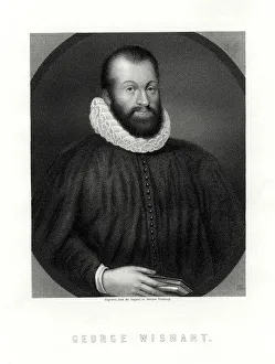 George Wishart, Scottish religious reformer and Protestant martyr, 19th century