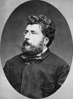 Images Dated 20th May 2009: Georges Bizet, French composer, 1874
