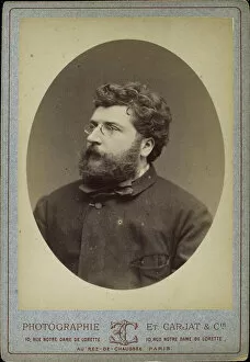 Bizet Collection: Georges Bizet, French composer and pianist, 1870s(?). Artist: Etienne Carjat