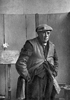 Images Dated 12th May 2009: Georges Braque, French artist, 1934