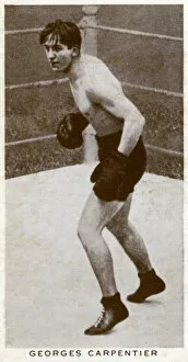 Boxing Gloves Gallery: Georges Carpentier, French boxer, (1938)