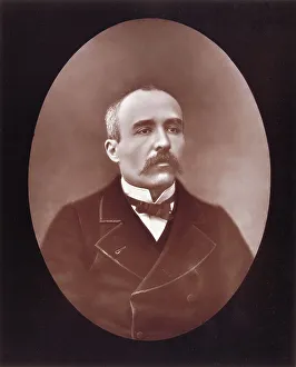 Carjat Cie Prints: Georges Clémenceau, between 1876 and 1884. Creator: Etienne Carjat