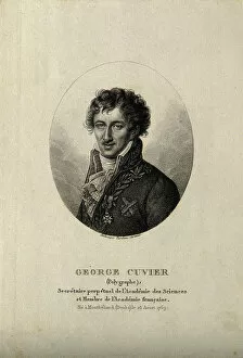 Tardieu Collection: Georges Leopold Chretien Frederic Dagobert, Baron de Cuvier (1769-1832)