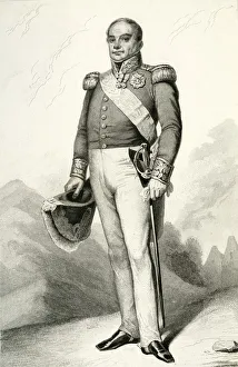 Scheffer Prints: Georges Mouton, comte de Lobau, 1804, (1839). Creator: Ruhiere