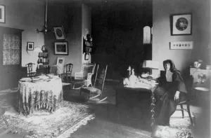 Cyanotypes 1900 Gmgpc Prints: Georgetown Convent, Washington, D