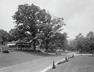 Bungalow Prints: Georgia Row, White Sulphur Springs, W. Va. between 1910 and 1920. Creator: Unknown