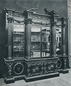 Marquetry Prints: Georgian Cabinet, reproduced by permission of H. R. H. The Princess of Wales, 1908