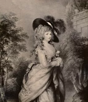 Aristocrat Collection: Georgiana Cavendish, Duchess of Devonshire, 19th century (1894). Artist: Robert Graves