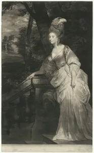 Green Valentine Prints: Georgiana, Duchess of Devonshire, 1780. Creator: Valentine Green