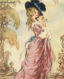 Lady Georgiana Spencer Gallery: Georgiana, Duchess of Devonshire, 1937. Artist: Alexander K MacDonald
