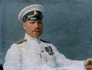 1912 Prints: Georgii Iakovlevich Sedov, 1912. Creator: Nikolay Vasilyevich Pinegin