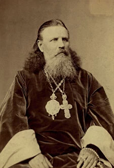 Crucifix Collection: Georgii Orlov, Bishop of Trans-Baikal and Nerchinsk, 1900. Creator: Aleksei Kuznetsov