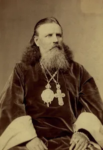 Aleksei Kirillovich Kuznetsov Prints: Georgii Orlov, Bishop of Trans-Baikal and Nerchinsk, 1900. Creator: Aleksei Kuznetsov