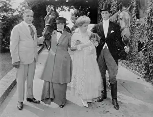 Parents Prints: Geraldine Farrar with Lou Tellegen, between c1915 and c1920. Creator: Bain News Service
