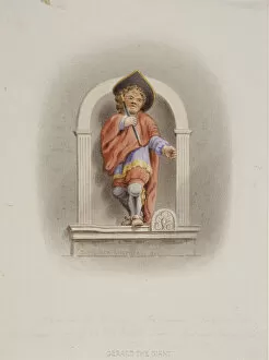 Alcove Gallery: Gerard the Giant, Gerards Hall, Basing Lane, London, 1852