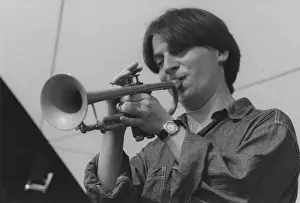 Trumpet Prints: Gerard Presencer, 1995. Creator: Brian Foskett