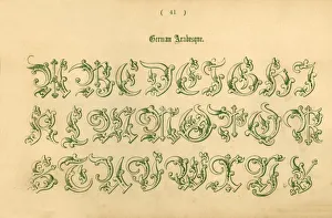 Delamotte Gallery: German Arabesque, 1862