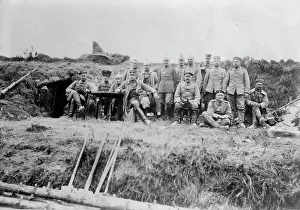 Temporary Prints: German Army field Hdqrs. near Ostend, between c1914 and c1915. Creator: Bain News Service