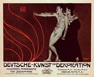 Journal Prints: German art and decoration, 1898. Creator: Witzel, Joseph Rudolf (1867-1924)