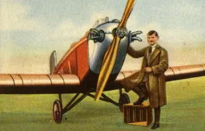 Solo Prints: German aviator Friedrich Karl von Koenig-Warthausen, 1932. Creator: Unknown
