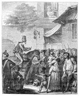 Charlatan Prints: The German Charlatan, (1885). Artist: Jean Duplessis-Bertaux