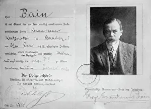 Press Photographer Prints: German drivers license - Bain, between c1910 and c1915. Creator: Bain News Service
