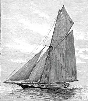 Americas Cup Prints: The German Emperor's Yacht Meteor