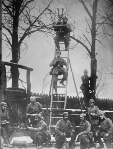 Intelligence Prints: German observers, between c1915 and 1918. Creator: Bain News Service