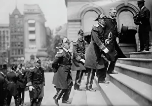 German officers in N.Y. between c1910 and c1915. Creator: Bain News Service